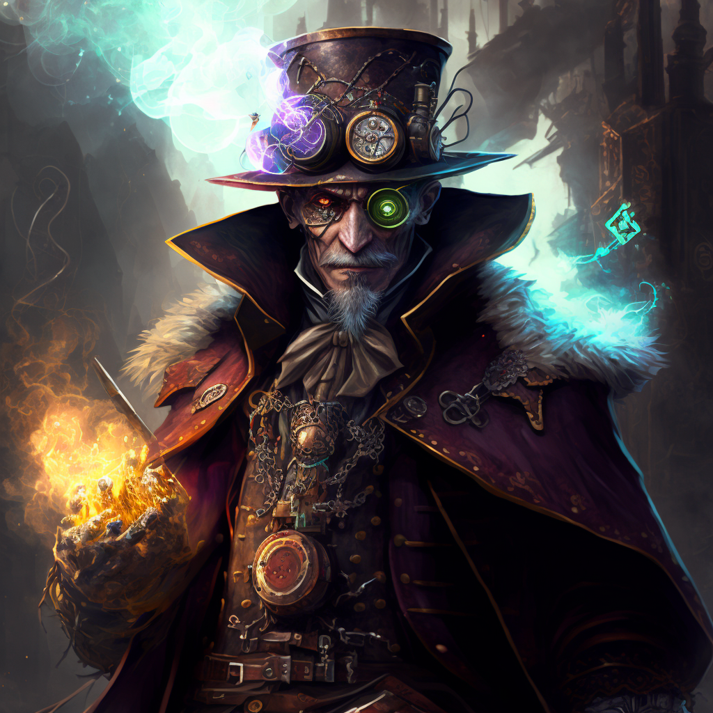 It is said that you become a magician in another realm if you invest in yourself enough.